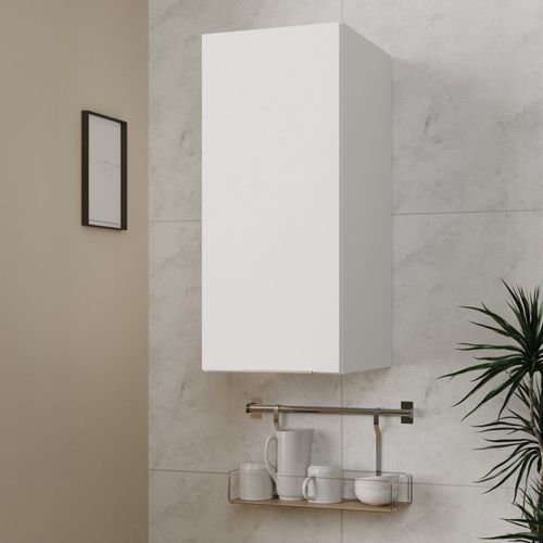 Armário Aéreo 1 Porta 30cm Ipanema CabeCasa MadeiraOriginals Branco