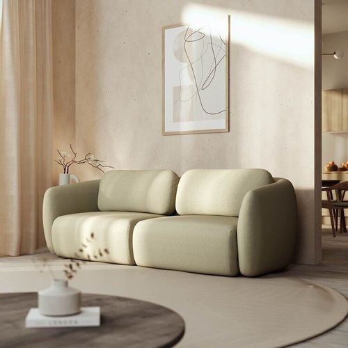 Sofá Modular 2 Lugares Orla CabeCasa MadeiraOriginals Verde Água Verde Água