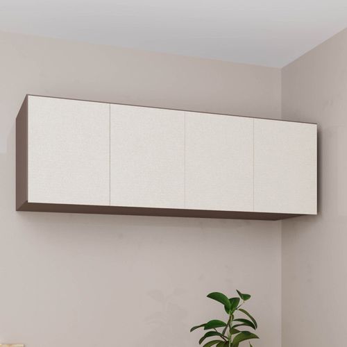 Módulo Ponte Queen para Guarda Roupa 100% Mdf 4 Portas Orion Cabecasa Madeiraoriginals Mocha/Linho