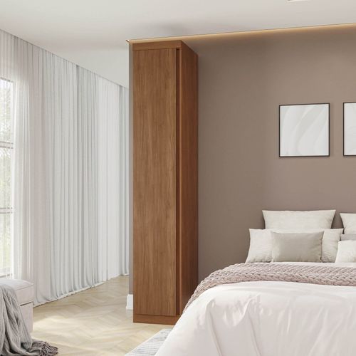 Guarda-roupa Modular 41cm com Porta Arani CabeCasa MadeiraOriginals Cinamomo