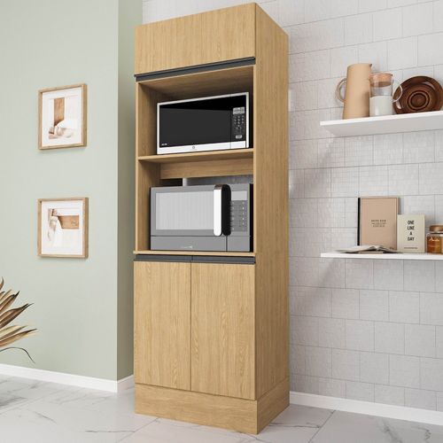 Torre Quente 3 Portas 2 Nichos 70cm Nara CabeCasa MadeiraOriginals Avena