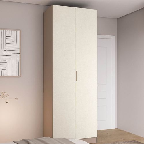 Sapateira Modulada 100% Mdf 2 Portas Orion Cabecasa Madeiraoriginals Mocha/Linho