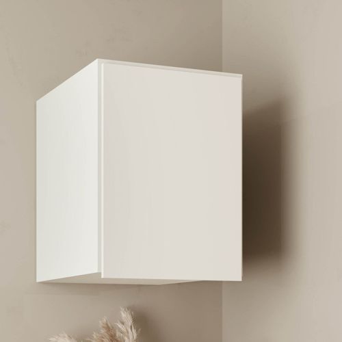 Ponte Mesa de Cabeceira 100% Mdf 1 Porta Orion CabeCasa MadeiraOriginals Aveia