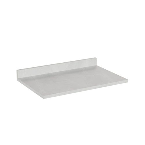 Tampo para Balcão Acabamento BP Marmore Ipanema 80x52cm CabeCasa MadeiraOriginals Mármore