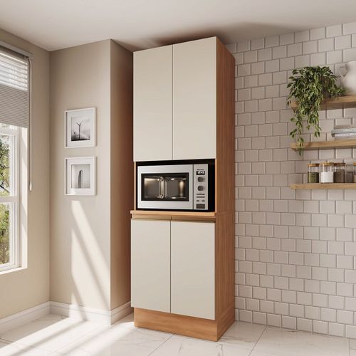 Torre Quente 4 Portas 70cm Aroeira CabeCasa MadeiraOriginals Cinza Sereno