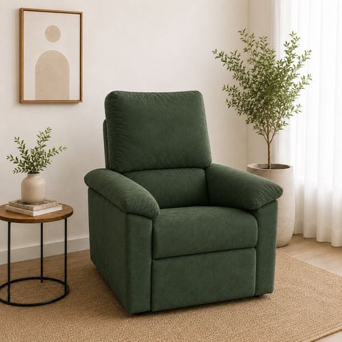 Poltrona Reclinável do Papai Conforto Yescasa Verde