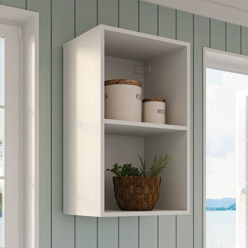 Armário Aéreo Planejado Nicho 40cm Marselha CabeCasa MadeiraOriginals Branco
