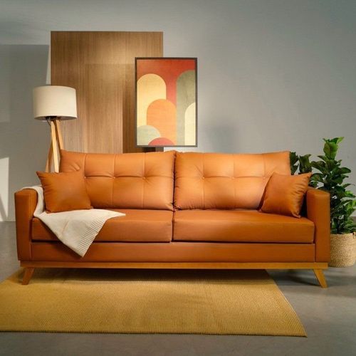 Sofá 2 Lugares 200cm Soul CabeCasa MadeiraOriginals Caramelo
