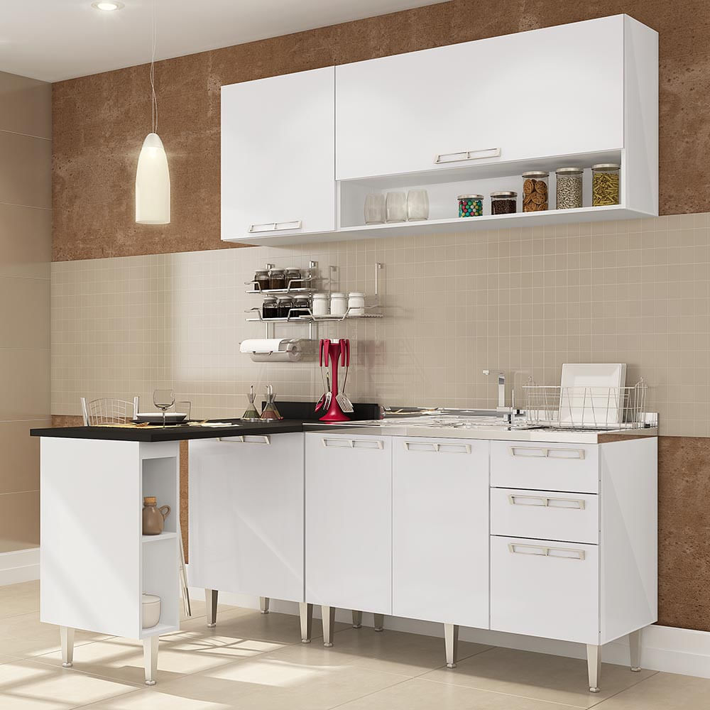 Cozinha Compacta Com Mesa Auxiliar 1 Balc O P Pia 1 Balc O C Cozinha Compacta Com Mesa Auxiliar 1 Balc O P Pia 1 Balc O C