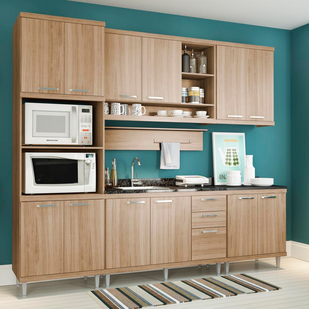 Cozinha Compacta Com 1 Arm Rio P Forno Micro Ondas 2 A Reos E Cozinha Compacta Com 1 Arm Rio P Forno Micro Ondas 2 A Reos E