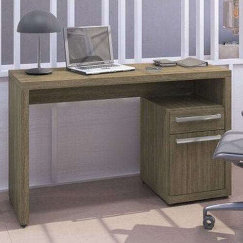 Escrivaninha para Notebook com Armário S970 Kappesberg - Nogal