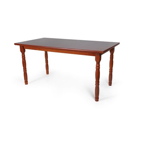 Mesa Dalas 159,5x83cm Tampo MDF 30mm Imbuia Marrom Imbuia