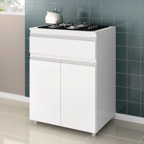 Balcão para Cooktop ASM186 Branco Branco