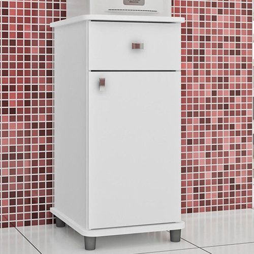 Balcão 1 Porta 1 Gaveta ASM153 Branco