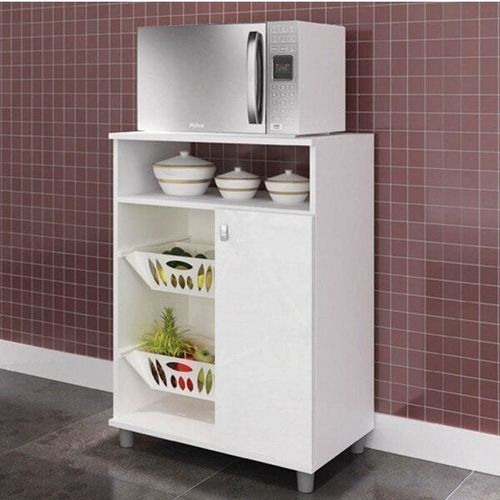 Balcão Fruteira 1 Porta FR2003 Branco Branco