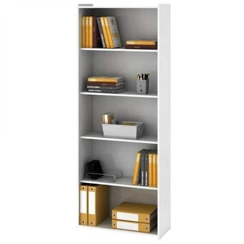 Estante Livreiro 5 Nichos ESM 201- Branco