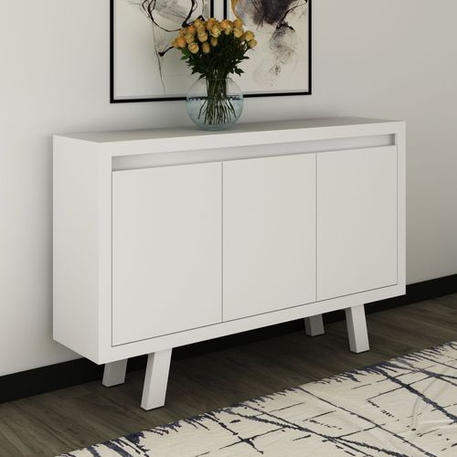 Balcão de Escritório 3 Portas Me4120 Branco