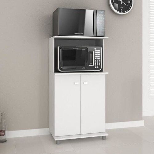 Balcão para Forno e Microondas BL3307 Branco