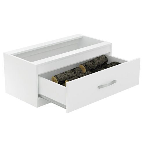 Caixa para Lenha Embutida N1 Branco