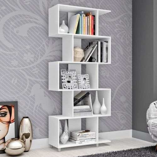 Estante Regular 5 Nichos - Branco