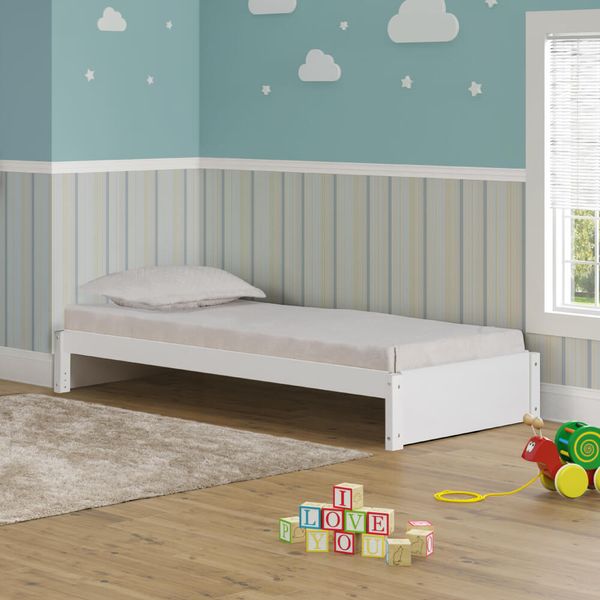 Cama Juvenil Reversível Galante Branco - Casatema