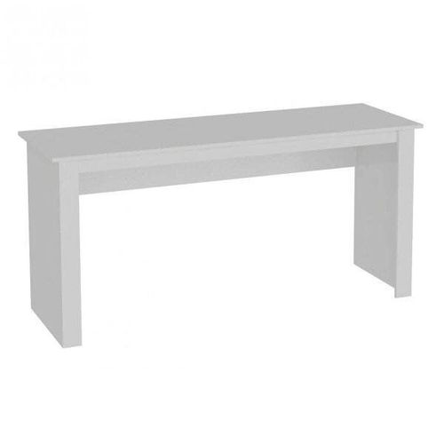 Escrivaninha Mesa Escritório Móveis 54cm Fellicci Branca Branca