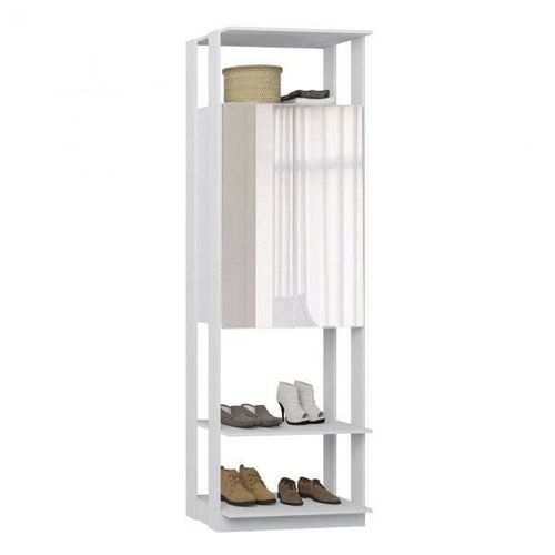 Estante Closet 1007 com 2 Portas 5 Prateleiras Branco
