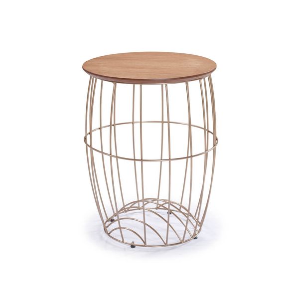 Mesa de Centro Ísis com Tampo em MDF 50 cm - Pinhão