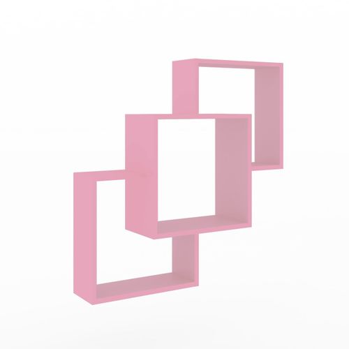 Nicho Composto Decorativo - Rosa