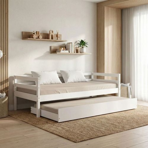 Bicama Solteiro Infantil Prime Branco - Casatema