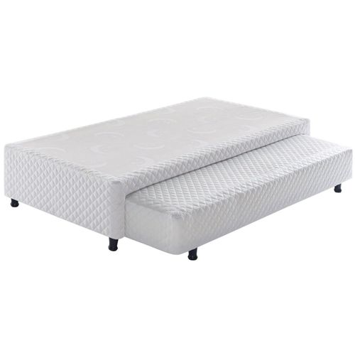 Sommier Auxiliar Mola Bordado 79x198x36cm Branco