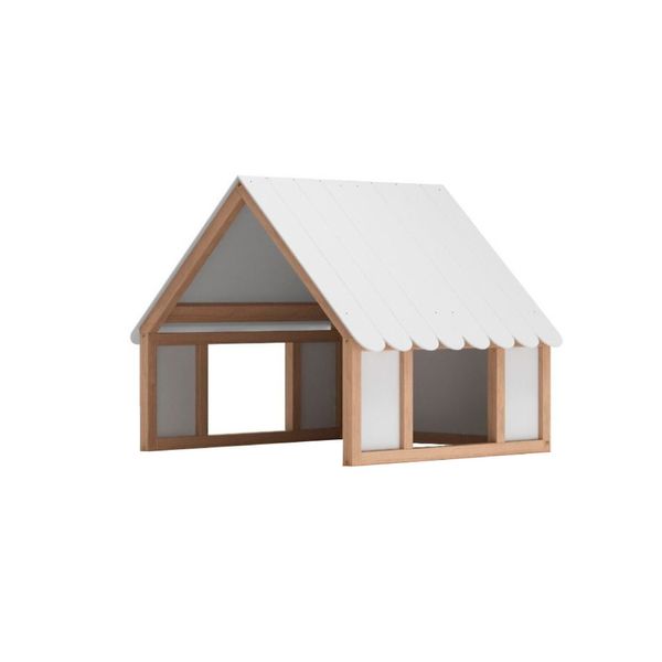Telhado para Cama Infantil Fun Quater - Carvalho/Branco