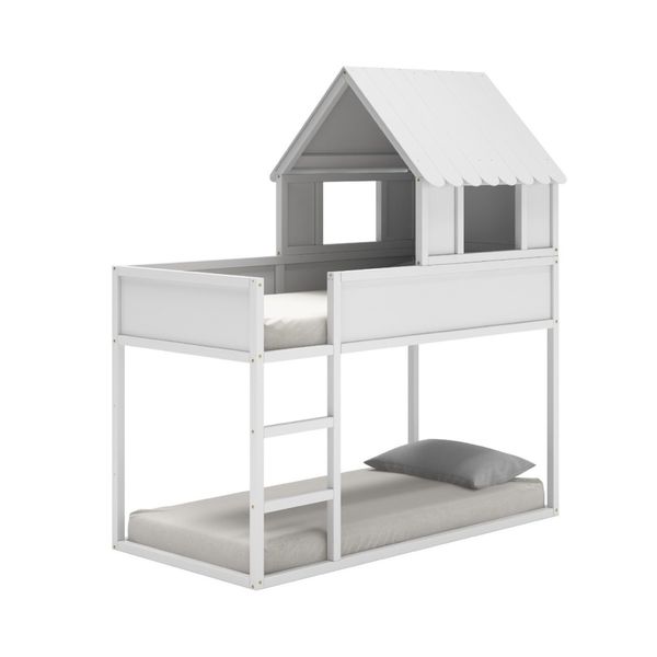 Beliche Infantil Telhadinho Fun com 5 Opções de Montagem - Branco