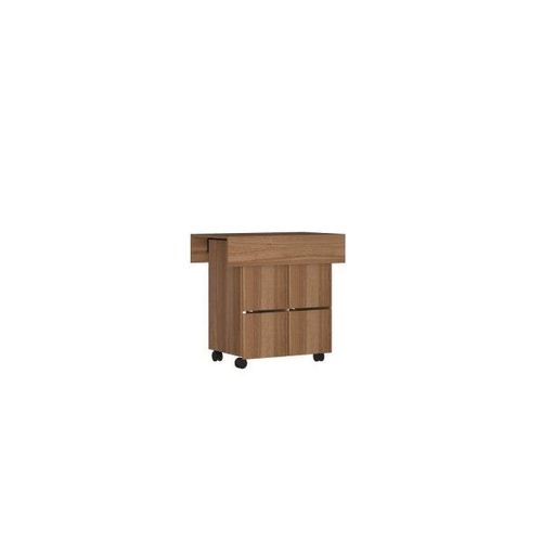 Conjunto de Mesa com Tampo Dobrável e Bancos - Montana