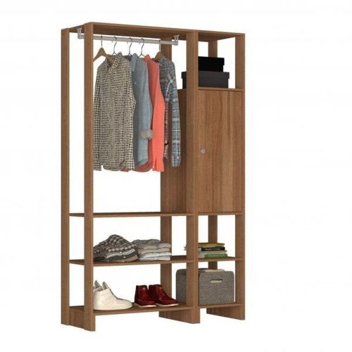 Estante Closet Yes com 1 Porta e 6 Prateleiras - Montana