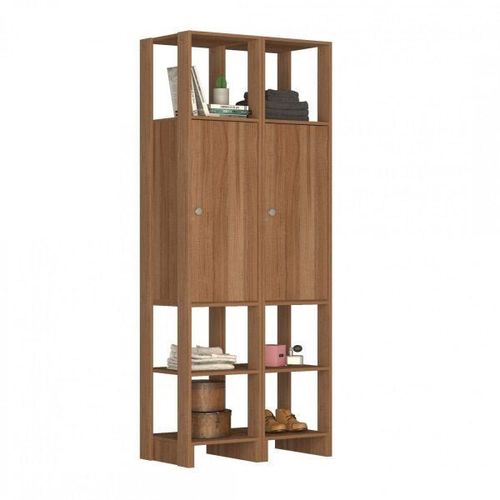 Estante Closet Yes com 2 Portas e 6 Nichos - Montana