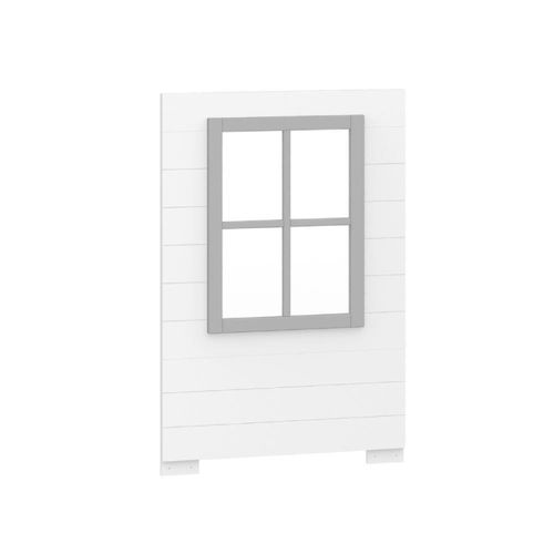 Janela p/ Beliche Infantil Garden Casatema - Branco/Cinza
