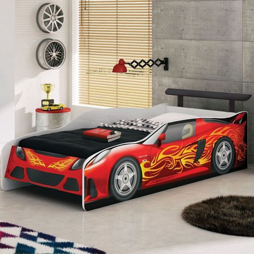 Cama Infantil Carro Sport Car Vermelho
