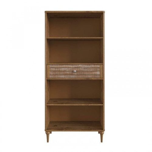 Estante Colonial com 4 Prateleiras e 1 Gaveta Madeira Taeda - Garapa