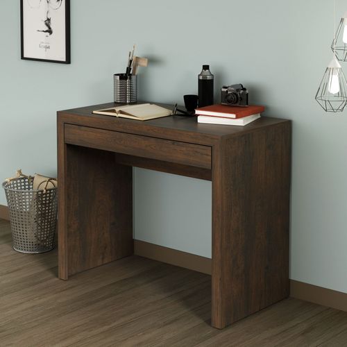 Mesa de Escritório com 1 Gaveta - Rústico