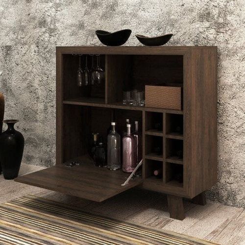 Adega para 6 Garrafas e 1 Porta - Rústico