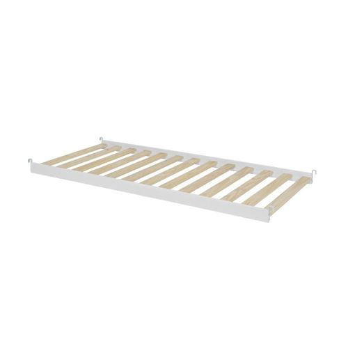 Cama Auxiliar Montessoriano em Madeira Maciça Casatema Branco Branco