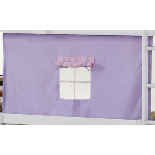 Tecido Frontal Castelo Lilás/Rosa para Telhado Completo - Casatema