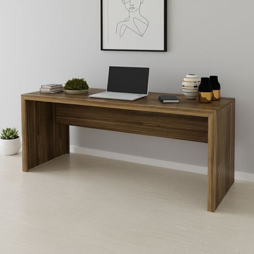 Mesa de Escritório 100%MDP - Nogal