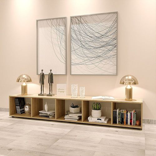 Estante Livreiro Modular Alcídes 30 cm com 5 Nichos - Montana