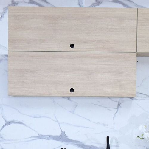 Armário Aéreo para Cozinha 2 Portas Stella - Carvalho