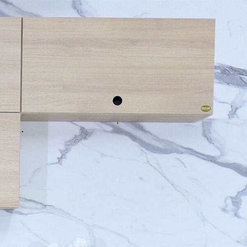 Armário Aéreo para Cozinha 1 Porta Stella - Carvalho