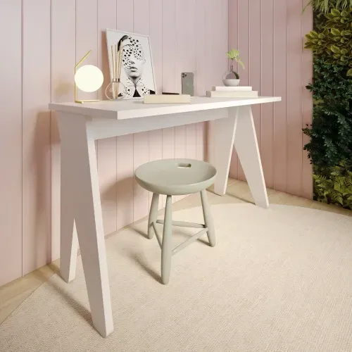 Mesa de Escritório Magnólia 120 cm - Branco