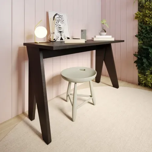Mesa de Escritório Magnólia 120 cm - Preto
