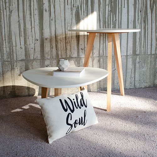 Mesa de Canto Munique - Branco